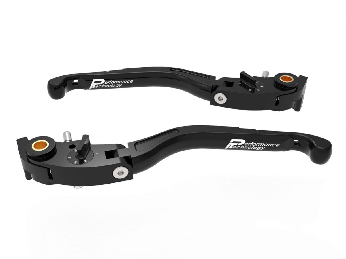 LEA16 - PERFORMANCE TECHNOLOGY Ducati / Moto Guzzi Handlebar Levers "Eco GP 2" (adjustable)