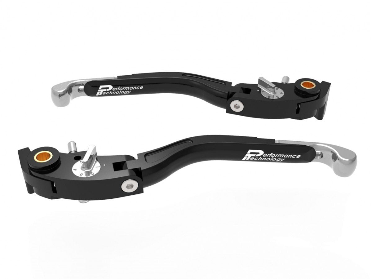 LEA16 - PERFORMANCE TECHNOLOGY Ducati / Moto Guzzi Handlebar Levers "Eco GP 2" (adjustable)