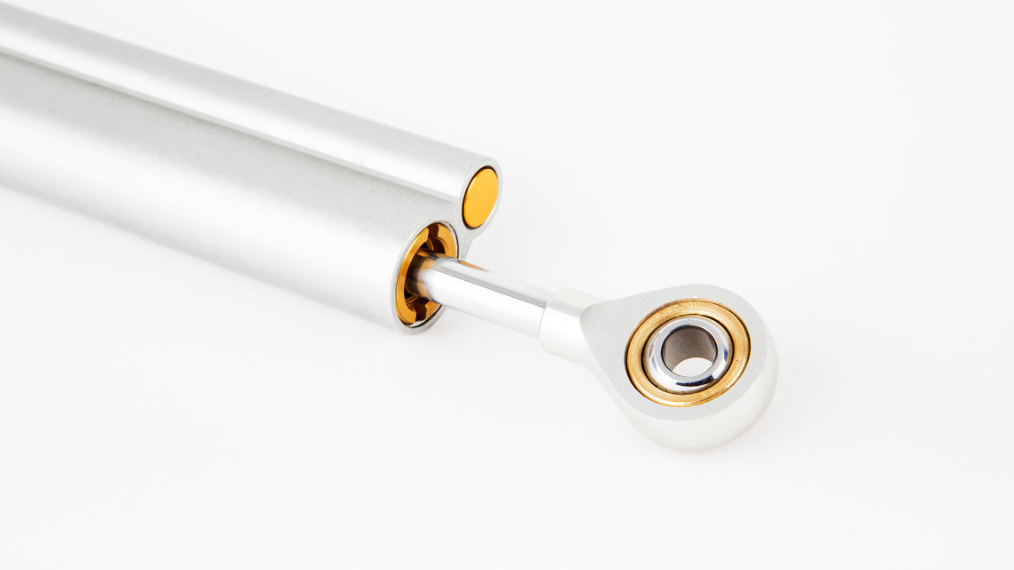 ÖHLINS SD001 Steering Damper (68 mm; silver) – Accessories in the Factory Racing Motorcycle Aftermarket Accessories and Parts Online Shop