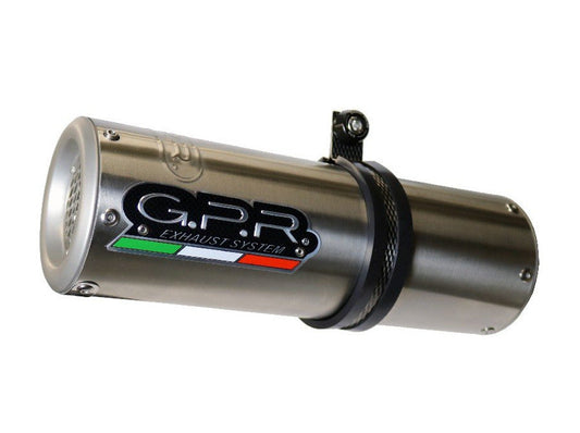 GPR Honda NC700X / NC700S (12/13) Slip-on Exhaust "M3 Inox" (EU homologated)