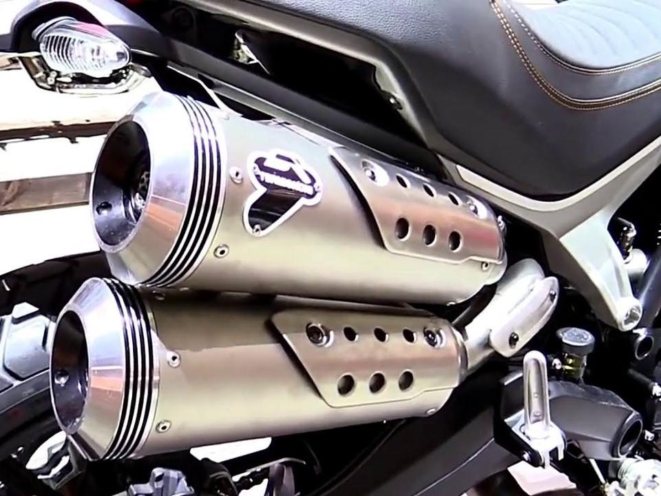 024OM - TERMIGNONI Ducati Scrambler 1100 (18/19) Slip-on Exhaust (EU homologated)