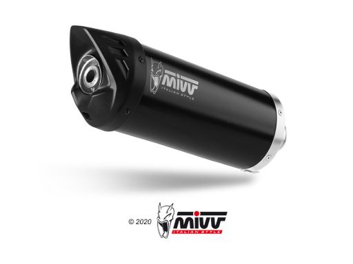 MIVV MV.YA.0004 YAMAHA X-MAX 400 (2017 - 2020) Slip On Exhaust "MOVER" (Black; approved) – Accessories in the 2WheelsHero Motorcycle Aftermarket Accessories and Parts Online Shop