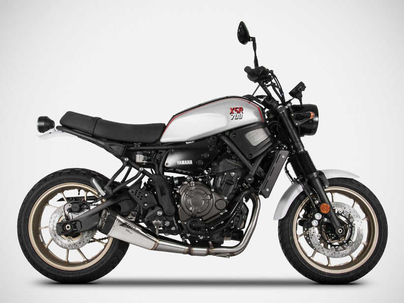 ZARD Yamaha MT-07 (18/24) Full Exhaust System (satin) – Accessories in the 2WheelsHero Motorcycle Aftermarket Accessories and Parts Online Shop