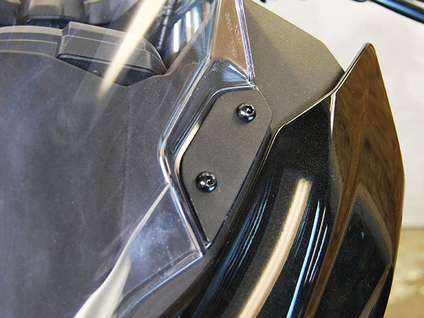 NEW RAGE CYCLES Kawasaki Ninja 400 Mirror Block-off Plates – Accessories in Factory Racing – Motorcycle Parts & Accessories Online Store