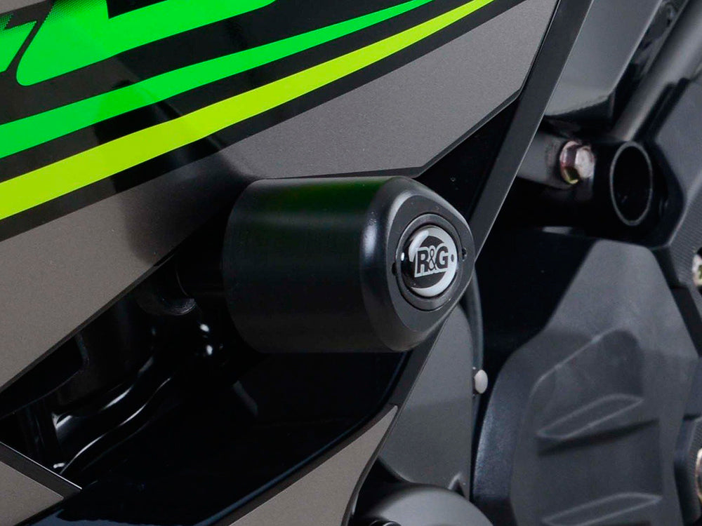 CP0444 - R&G RACING Kawasaki Ninja 250 / 400 / Z250 / Z400 Frame Crash Protection Sliders "Aero"