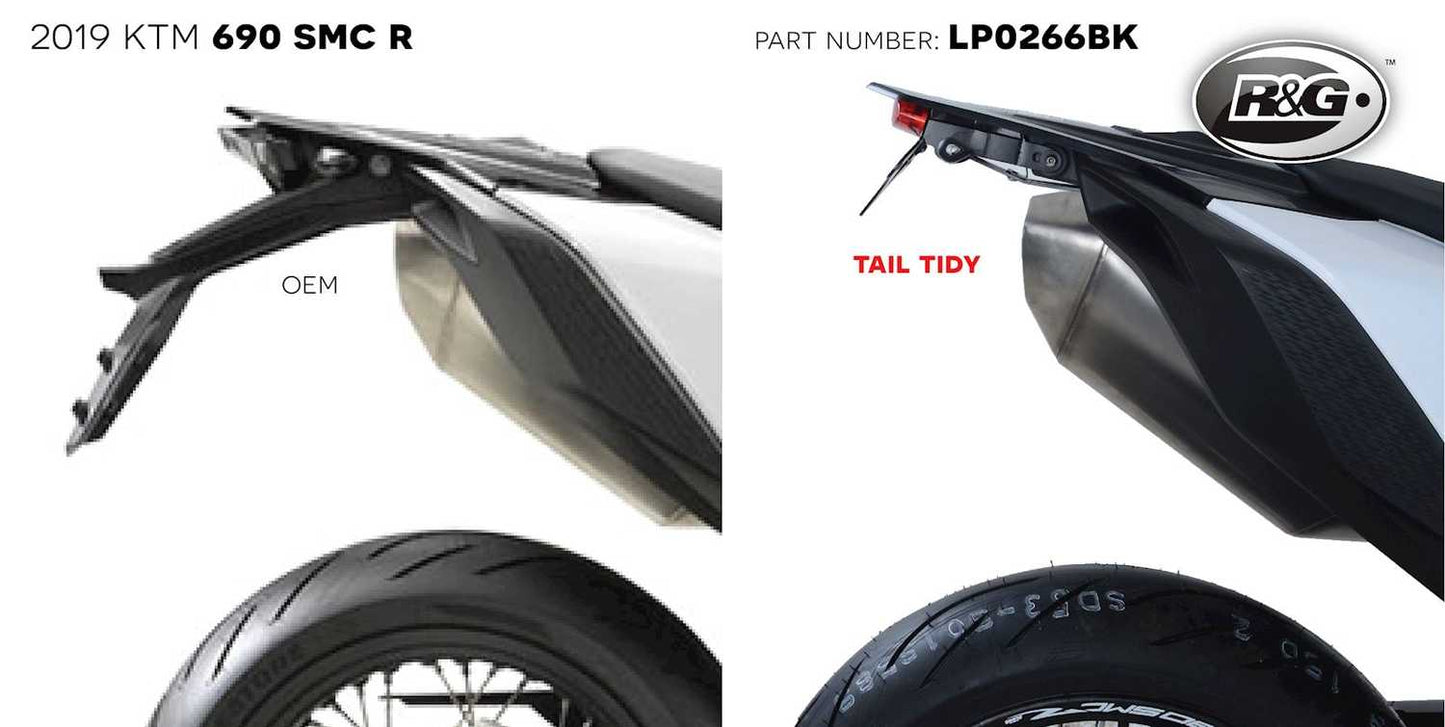 LP0266 - R&G RACING KTM 690 SMC R / Enduro R Tail Tidy