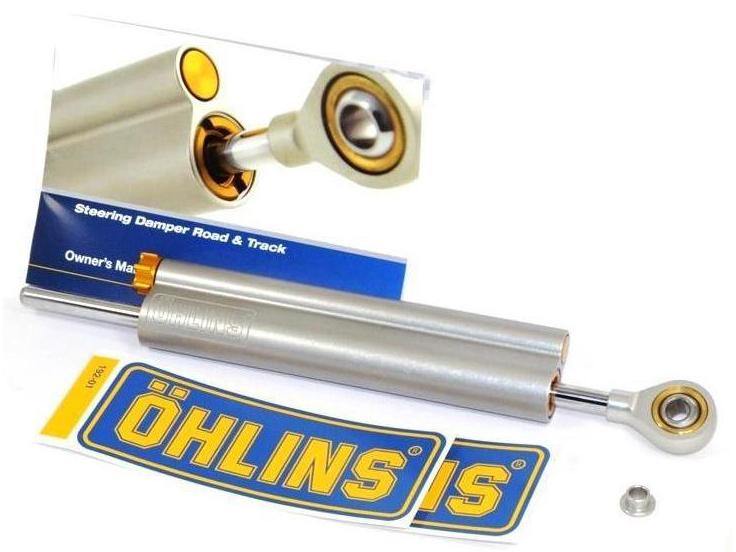 ÖHLINS SD002 Ducati Multistrada 950 (17/18) Steering Damper (90 mm; silver) – Accessories in the Factory Racing Motorcycle Aftermarket Accessories and Parts Online Shop