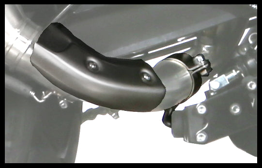 MIVV B.035 BMW G 310 GS (2017+) Full System Exhaust "Delta Race" (black; approved) – Accessories in the 2WheelsHero Motorcycle Aftermarket Accessories and Parts Online Shop