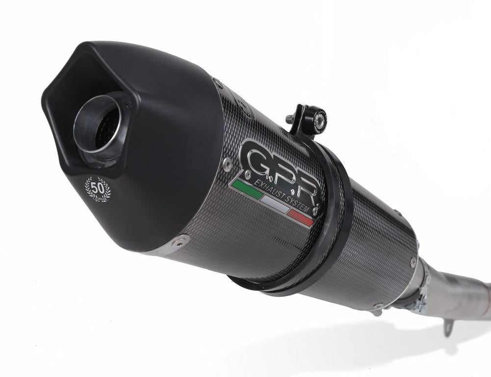 GPR Suzuki DL650 V-Strom (12/16) Semi-Full Exhaust System "GPE Anniversary Poppy" (EU homologated)