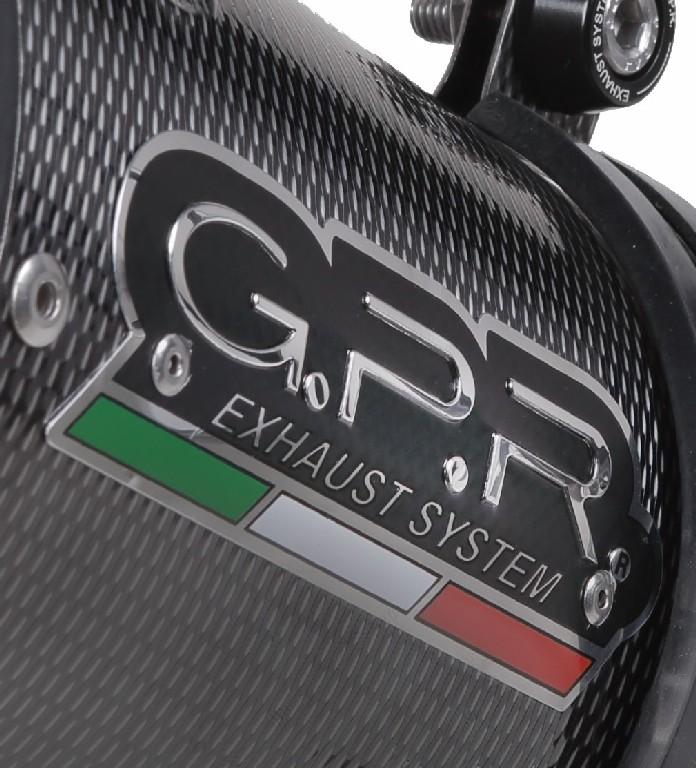 GPR Suzuki GSX-R750 (96/99) Slip-on Exhaust "GPE Anniversary Poppy" (EU homologated)