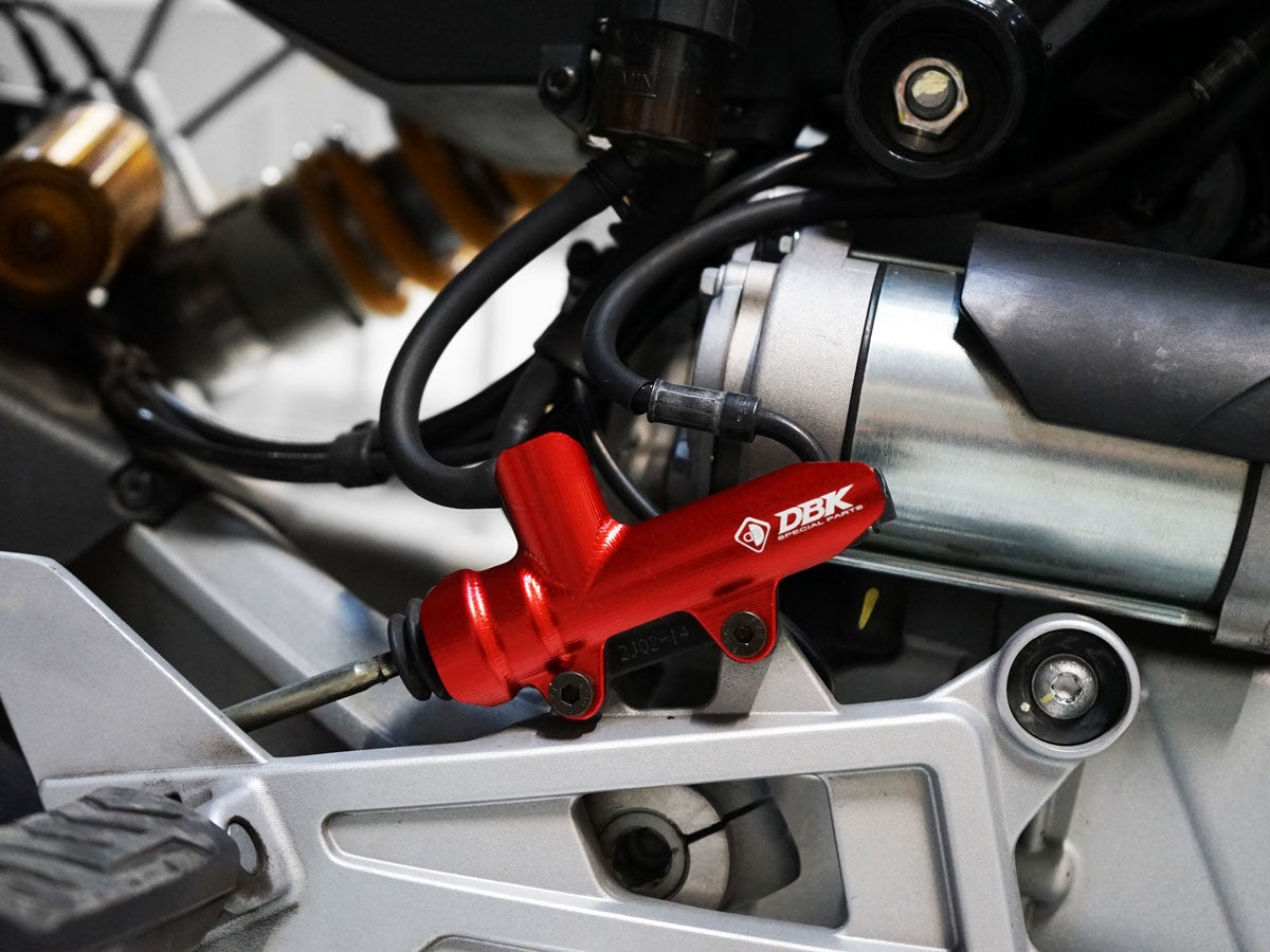 PPF05 - DBK Moto Guzzi V100 Mandello / Mandello S / Mandello Aviazione Navale (2022+) Rear Brake Pump Protection "Brembo"