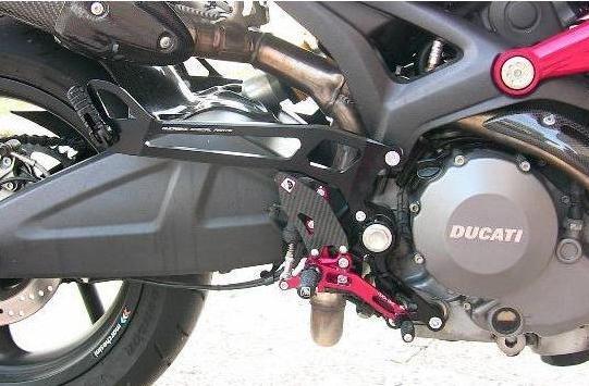 PPNM01 - DUCABIKE Ducati Monster Passenger Rearset