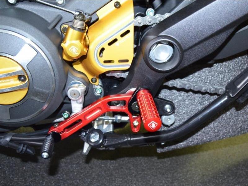 PPSCRA02 - DUCABIKE Ducati Scrambler / Monster 797 Adjustable Footpegs (pilot)