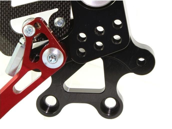 PRHM02 - DUCABIKE Ducati Multistrada / Hypermotard Adjustable Pilot Rearset