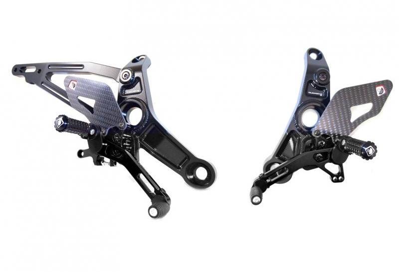 PRM1201 - DUCABIKE Ducati Monster 821/1200 Adjustable Pilot Rearset