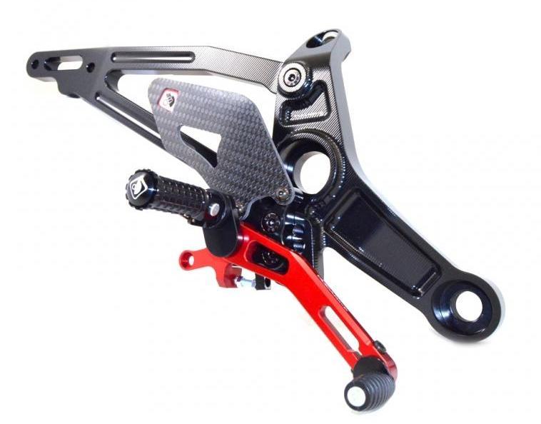 PRM1201 - DUCABIKE Ducati Monster 821/1200 Adjustable Pilot Rearset