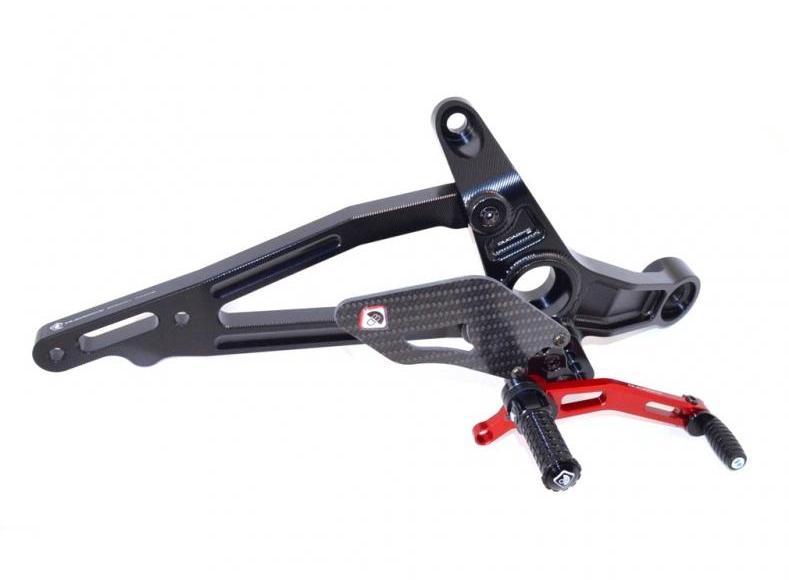 PRM1201 - DUCABIKE Ducati Monster 821/1200 Adjustable Pilot Rearset