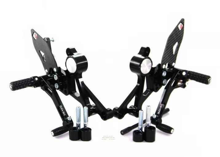 PRNM01 - DUCABIKE Ducati Monster Adjustable Pilot Rearset