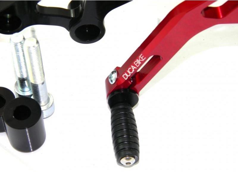 PRNM01 - DUCABIKE Ducati Monster Adjustable Pilot Rearset