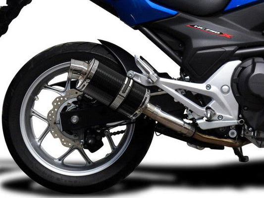 DELKEVIC Honda NC700 / NC750 (12/19) Slip-on Exhaust DS70 9" Carbon