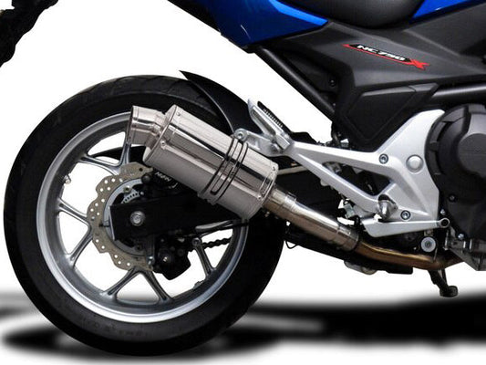 DELKEVIC Honda NC700 / NC750 (12/19) Slip-on Exhaust SS70 9"