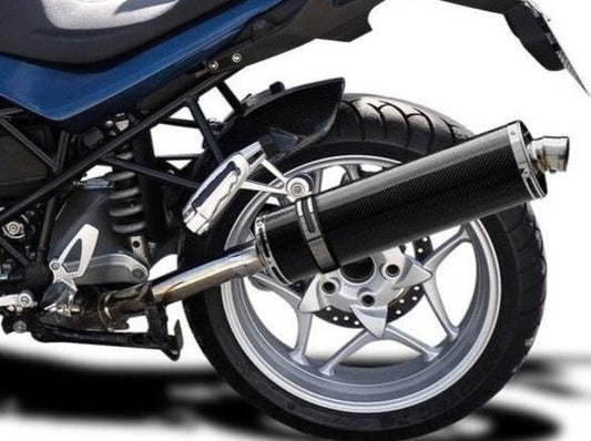 DELKEVIC BMW R1200R (06/10) Slip-on Exhaust Stubby 18" Carbon