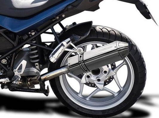 DELKEVIC BMW R1200R (06/10) Slip-on Exhaust 13" Tri-Oval