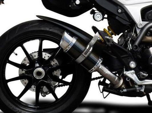 DELKEVIC Ducati Hypermotard 939/821 Slip-on Exhaust Mini 8" Carbon