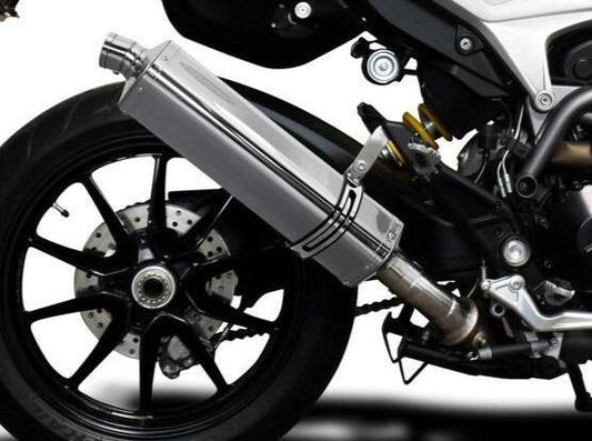 DELKEVIC Ducati Hypermotard 939/821 Slip-on Exhaust Stubby 17" Tri-Oval