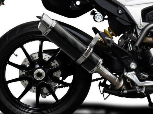 DELKEVIC Ducati Hypermotard 939/821 Slip-on Exhaust DL10 14" Carbon