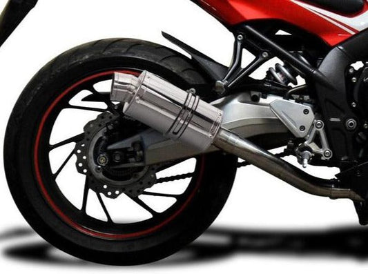 DELKEVIC Honda CB650F / CBR650F Full Exhaust System with SS70 9" Silencer