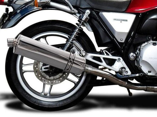 DELKEVIC Honda CB1100 Full Exhaust System with Stubby 18" Silencer