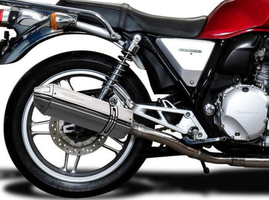 DELKEVIC Honda CB1100 Full Exhaust System with 13" Tri-Oval Silencer