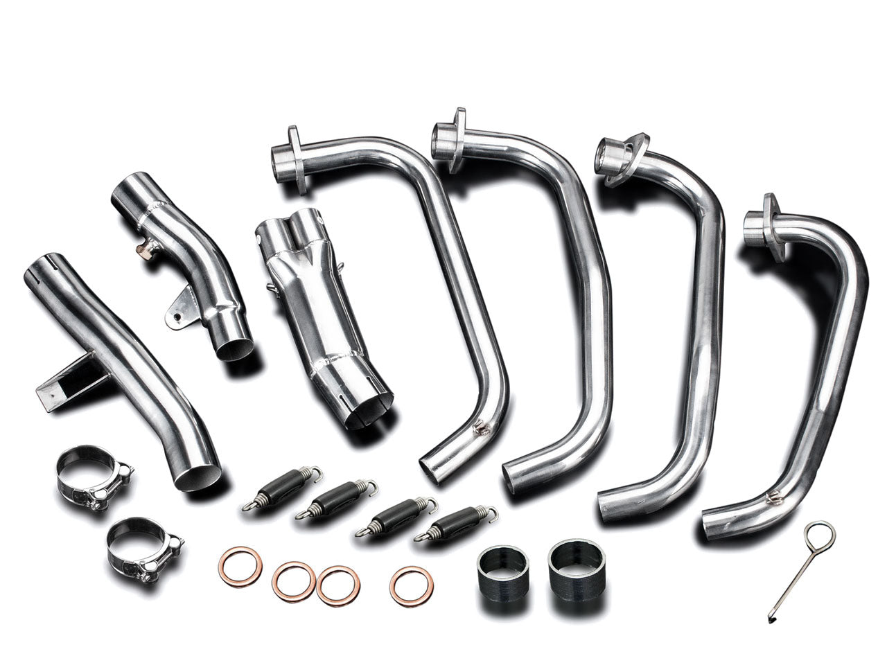 DELKEVIC Honda CB1100 Full Exhaust System with 13" Tri-Oval Silencer