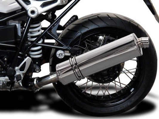 DELKEVIC BMW R nineT Slip-on Exhaust Stubby 18"