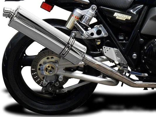 DELKEVIC Kawasaki ZRX1100 / ZRX1200 Full Exhaust System Stubby 18"