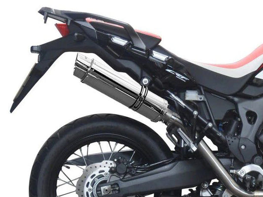 DELKEVIC Honda CRF1000L Africa Twin (16/19) Full 2-1 Exhaust System with SL10 14" Silencer