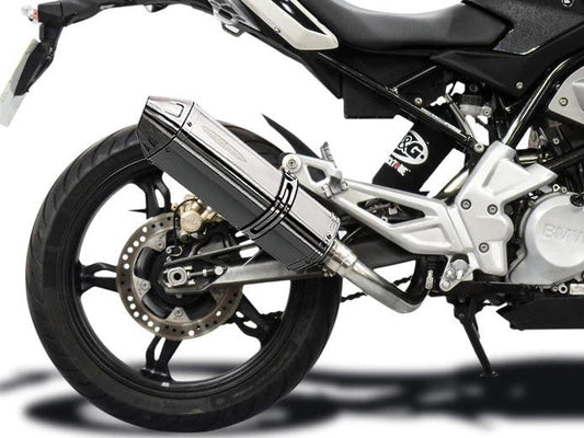 DELKEVIC BMW G310R (16/19) Full Exhaust System 13" Tri-Oval