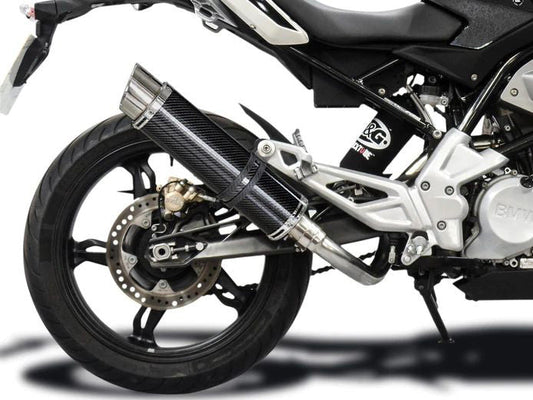 DELKEVIC BMW G310R (16/19) Full Exhaust System DL10 14" Carbon