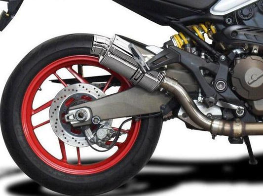 DELKEVIC Ducati Monster 821 / 1200 Slip-on Exhaust SS70 9"