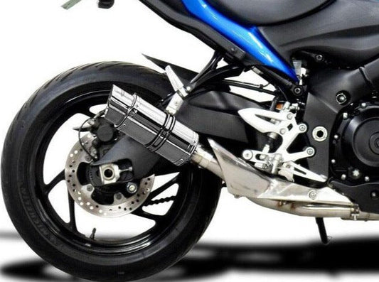 DELKEVIC Suzuki GSX-S1000 Full Exhaust System with Mini 8" Silencer