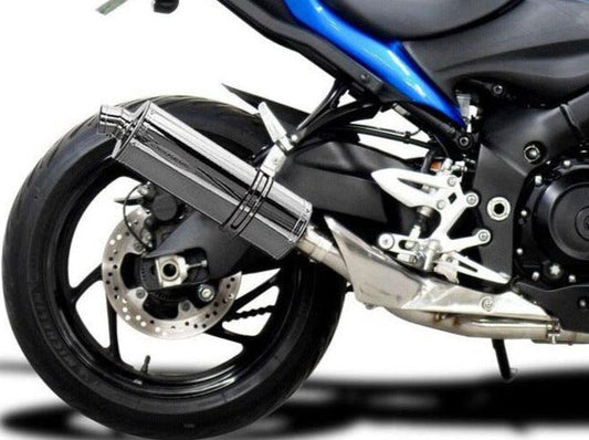 DELKEVIC Suzuki GSX-S1000 Full Exhaust System with Stubby 14" Silencer