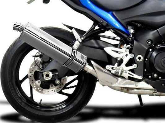 DELKEVIC Suzuki GSX-S1000 Full Exhaust System with Stubby 17" Silencer