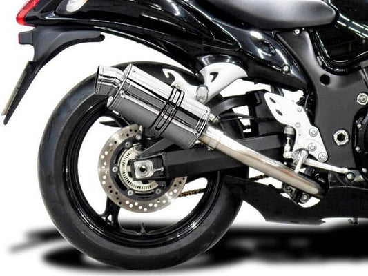 DELKEVIC Suzuki GSXR1300 Hayabusa (08/20) Full De-Cat 4-2 Exhaust System with SS70 9" Silencers