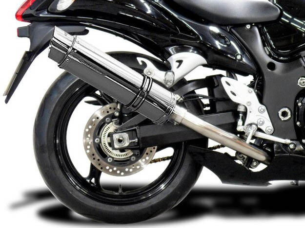 DELKEVIC Suzuki GSXR1300 Hayabusa (08/20) Full De-Cat 4-2 Exhaust System with SL10 14" Silencers