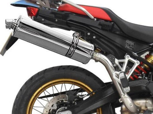 DELKEVIC BMW F750GS / F850GS Slip-on Exhaust Stubby 18"