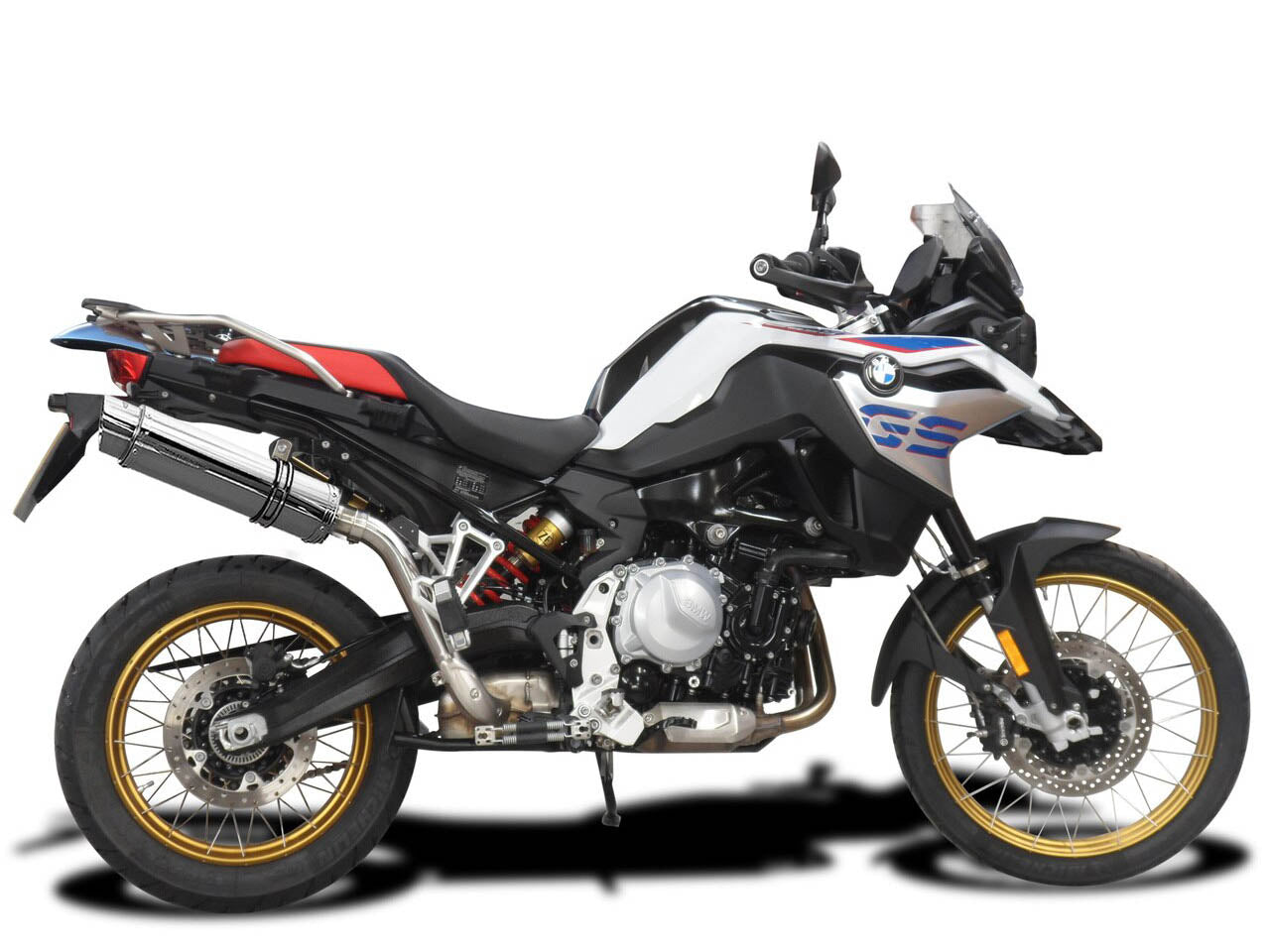 DELKEVIC BMW F750GS / F850GS Slip-on Exhaust SL10 14"