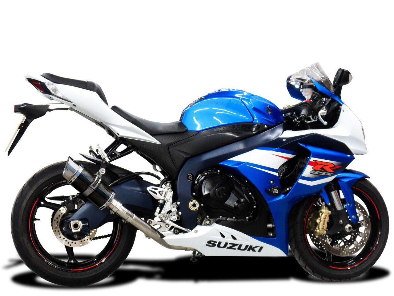 DELKEVIC Suzuki GSX-R1000 (12/16) Full Exhaust System with Mini 8" Carbon Silencer