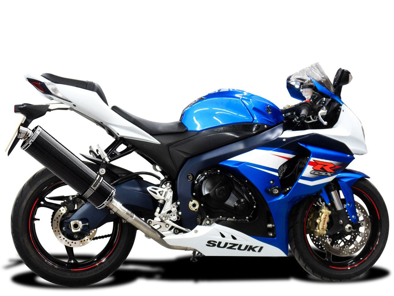 DELKEVIC Suzuki GSX-R1000 (12/16) Full Exhaust System with Stubby 18" Carbon Silencer