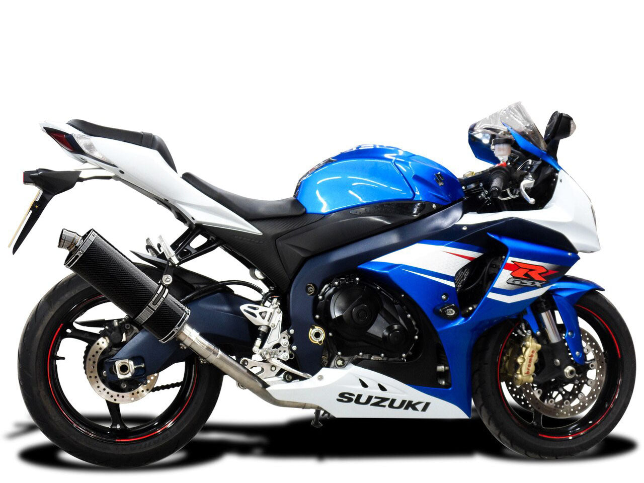 DELKEVIC Suzuki GSX-R1000 (12/16) Full Exhaust System with Stubby 14" Carbon Silencer
